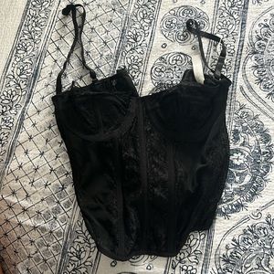 Black Corset Top size M